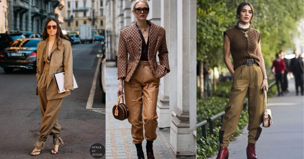 Here's What To Wear With Brown Pants In 21 Chic Outfit Ideas