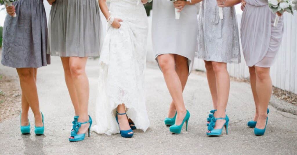 Grey Dress, Shoe Match 