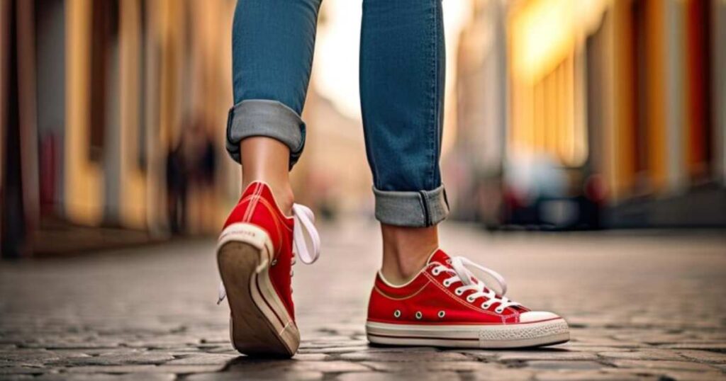 Charming Red Chucks