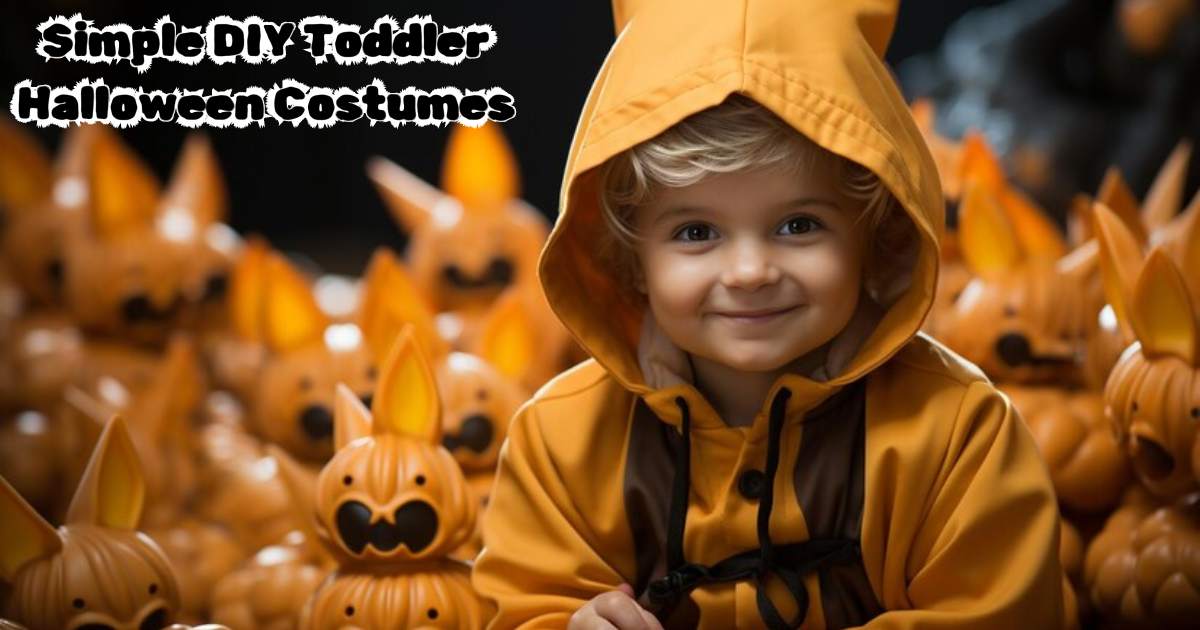 Simple DIY Toddler Halloween Costumes